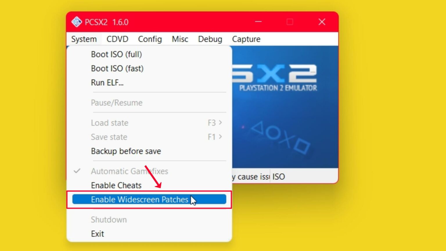 PCSX2 Widescreen Patches How To Make PCSX2 Widescreen