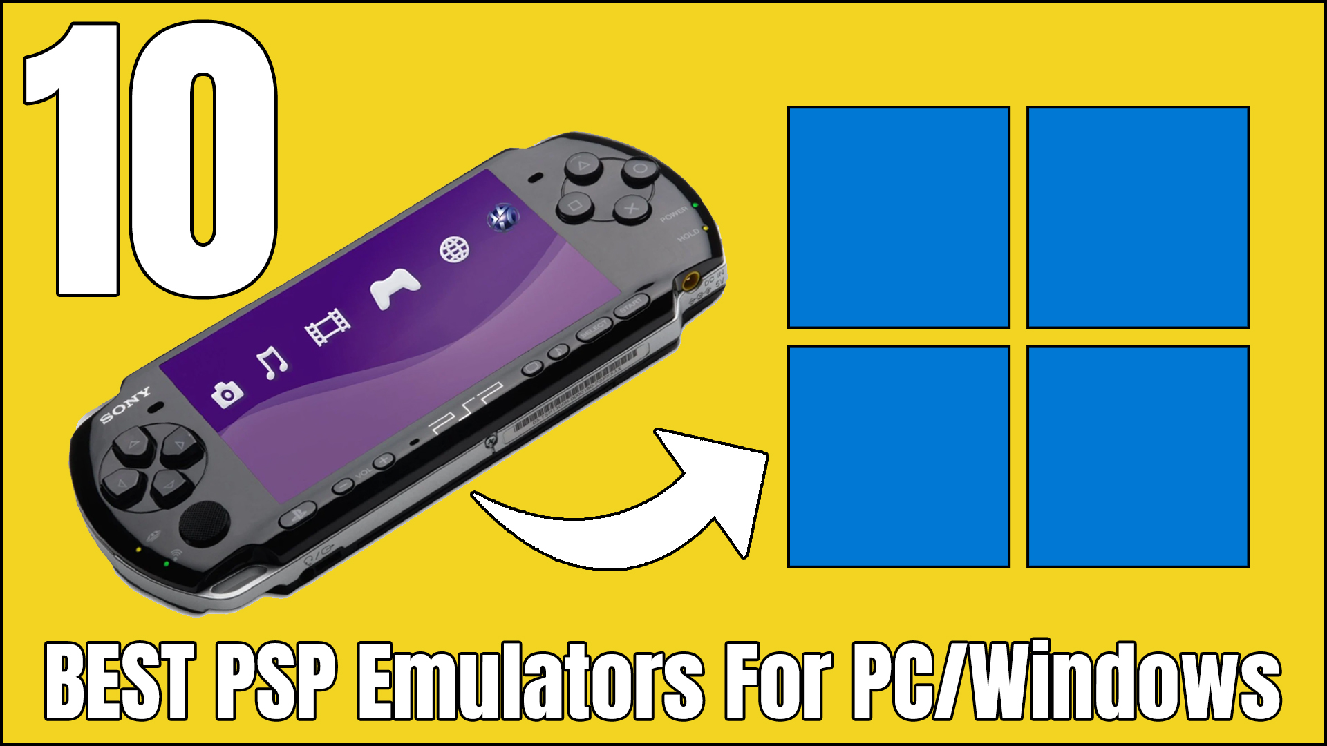Best PSP Emulators For PC Windows