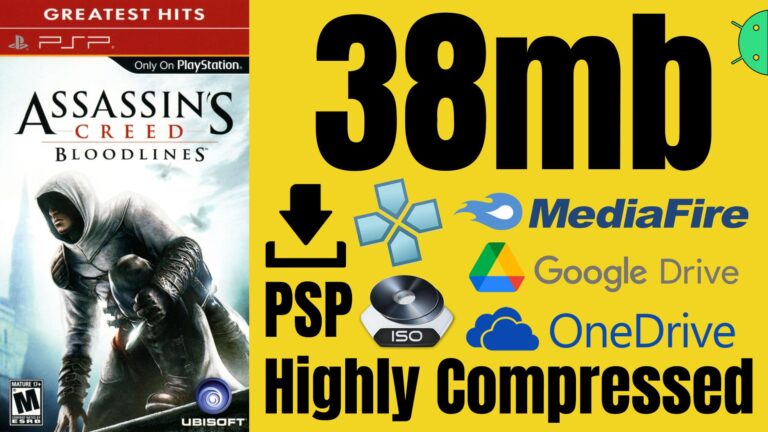 Assassins Creed Bloodlines PSP ISO Highly Compressed Game Download