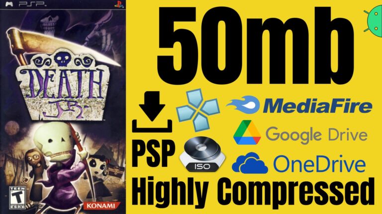 Death Jr PSP ISO Highly Compressed Game Download