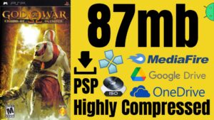 God of War Chains of Olympus PSP ISO Highly Compressed Download