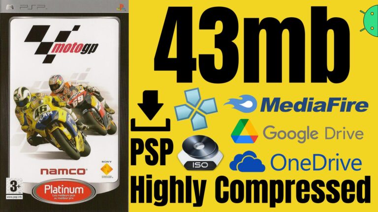 MotoGP PSP ISO Highly Compressed Game Download