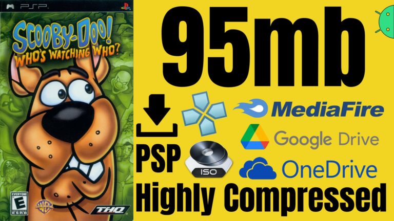 Scooby-Doo! Who's Watching Who PSP ISO Highly Compressed Game Download
