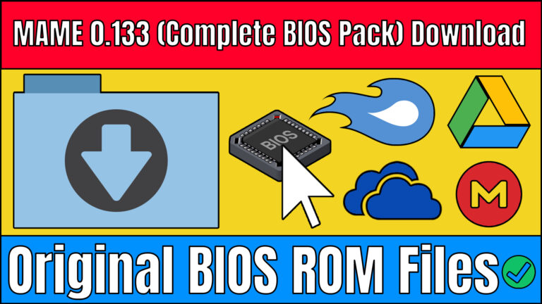 MAME BIOS 0.133 (Complete BIOS Pack) Download