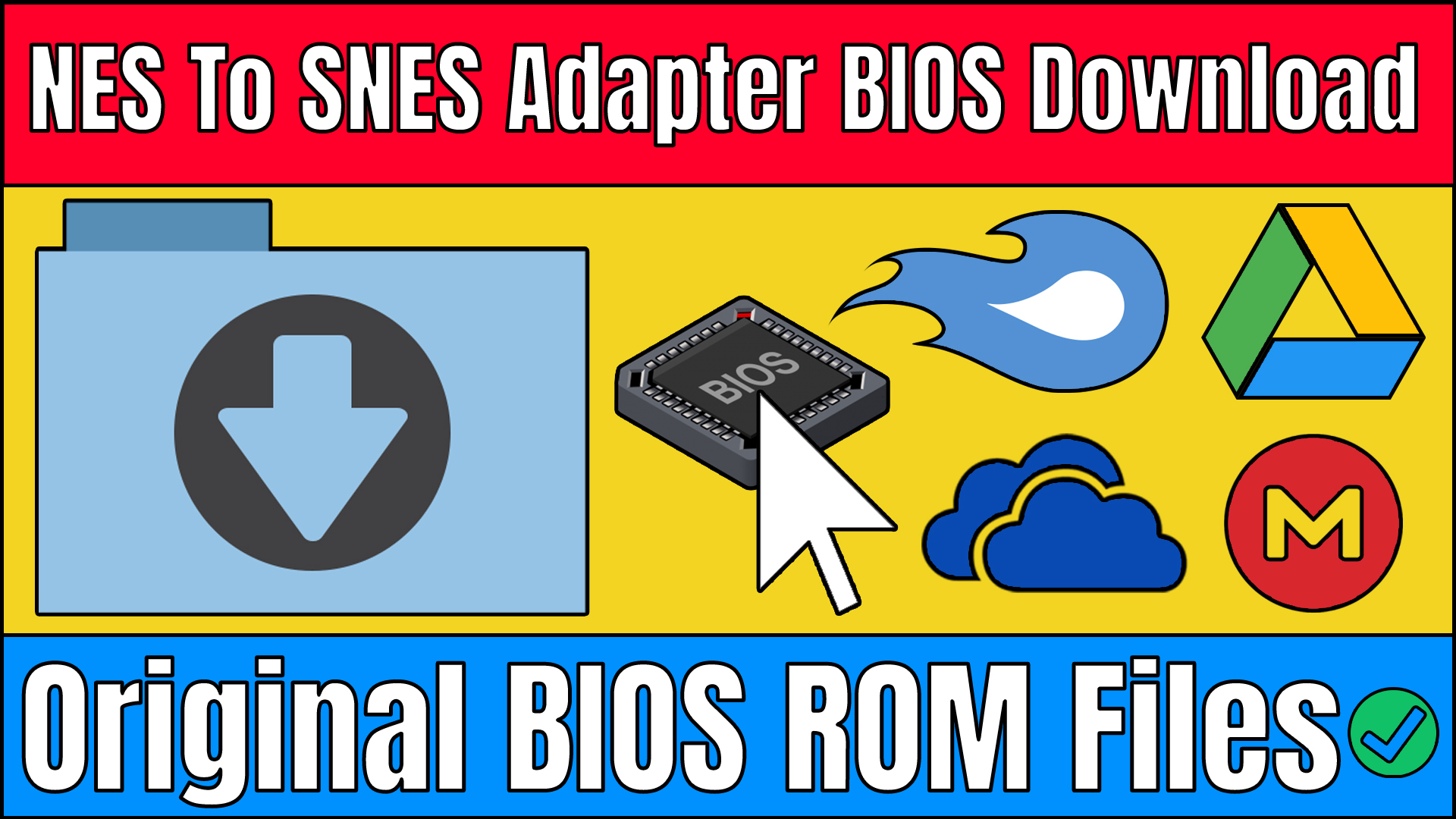 NES To SNES Adaptor BIOS Download