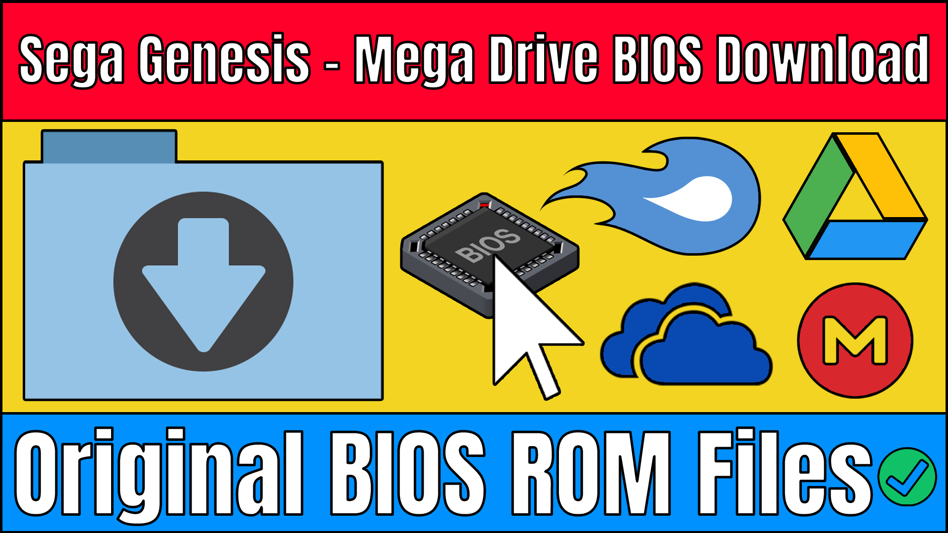 Sega Genesis - Mega Drive BIOS Download