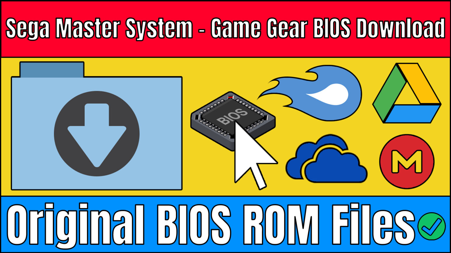 Sega Master System Game Gear BIOS Download