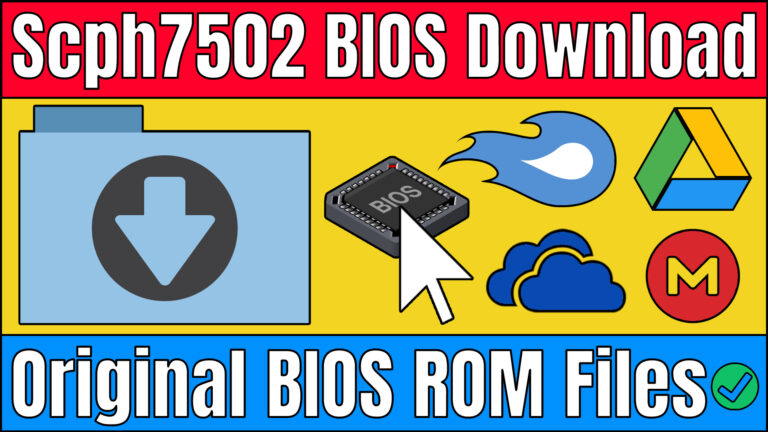 Scph7502 BIOS Download